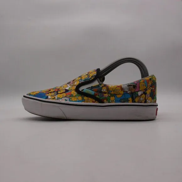 Vans 2020 The Simpsons X Springfield Men's 7.5 Women's 9 Slip-On Sneakers Shoes