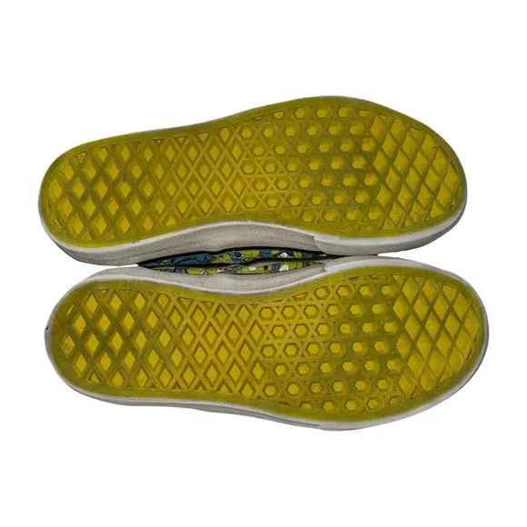 Vans Disney Toy Story Aliens Green Canvas Sneakers Unisex Boy's Girl's 1.5