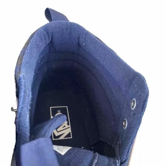 Vans Guard Mens Filmore Dark Blue Suede Shoes Size Mens 13. Very big size