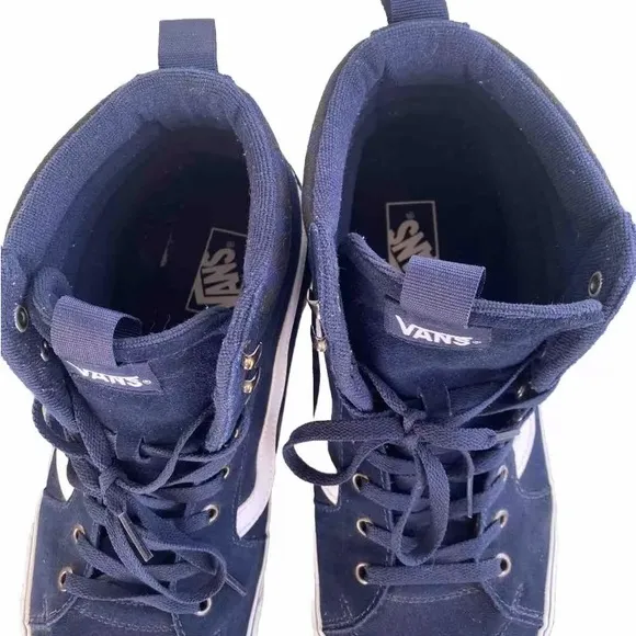 Vans Guard Mens Filmore Dark Blue Suede Shoes Size Mens 13. Very big size