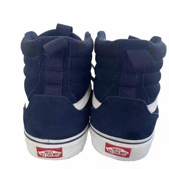 Vans Guard Mens Filmore Dark Blue Suede Shoes Size Mens 13. Very big size