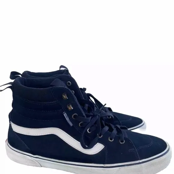 Vans Guard Mens Filmore Dark Blue Suede Shoes Size Mens 13. Very big size