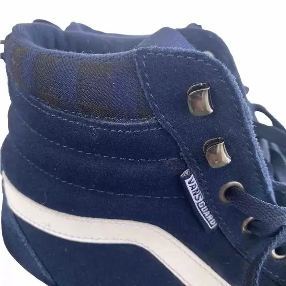 Vans Guard Mens Filmore Dark Blue Suede Shoes Size Mens 13. Very big size