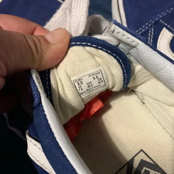 Vans Men's Blue Sneakers