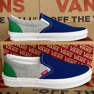 Vans Men’s Classic Slip On Vans Coastal Grey/True White sneakers