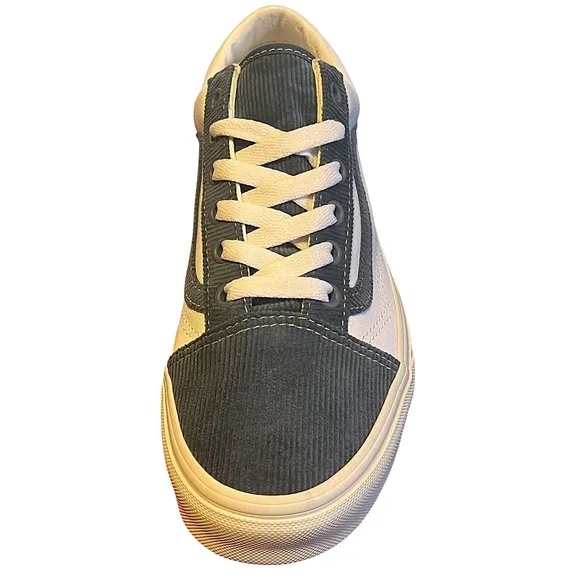 Vans Old Skool Mini Cord Navy True  White  Shoes Size Woman7.5/ Men 6 New In Box