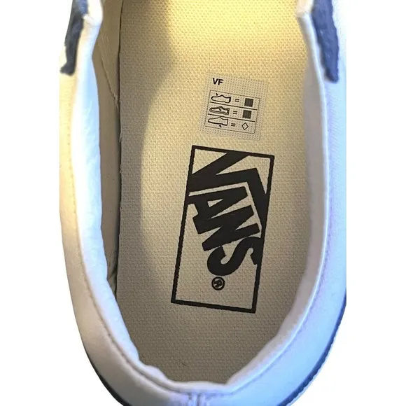 Vans Old Skool Mini Cord Navy True  White  Shoes Size Woman7.5/ Men 6 New In Box