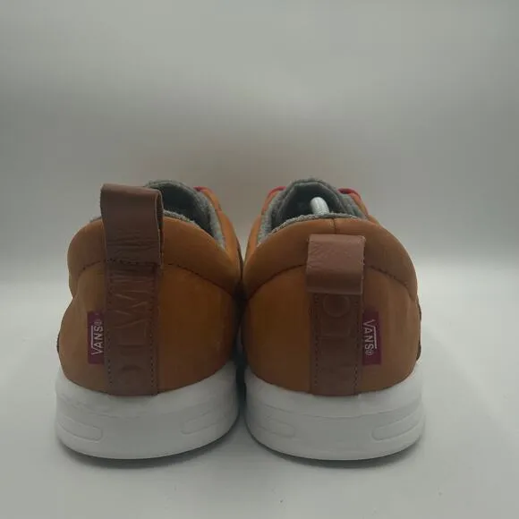 VANS OTW Tesella Felt Pack Shoes Brown White Low Suede Leather Mens 12