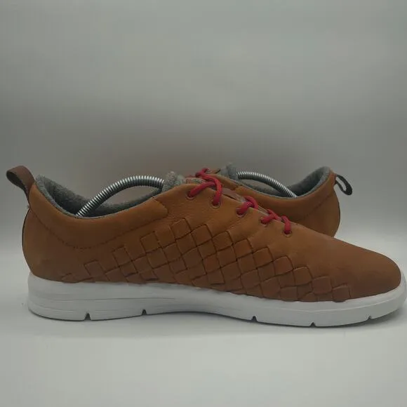 VANS OTW Tesella Felt Pack Shoes Brown White Low Suede Leather Mens 12