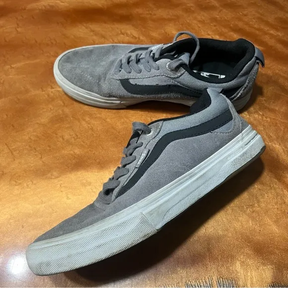 Vans Pro Kyle Walker Gray Suede Skater Shoes size 7