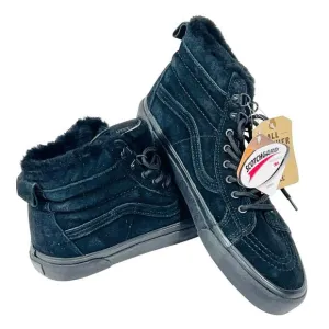Vans Sk8-Hi MTE Shoes OC Pig Suede Black Men 9 Women 10.5 VN0A33TXNH4 2015 New