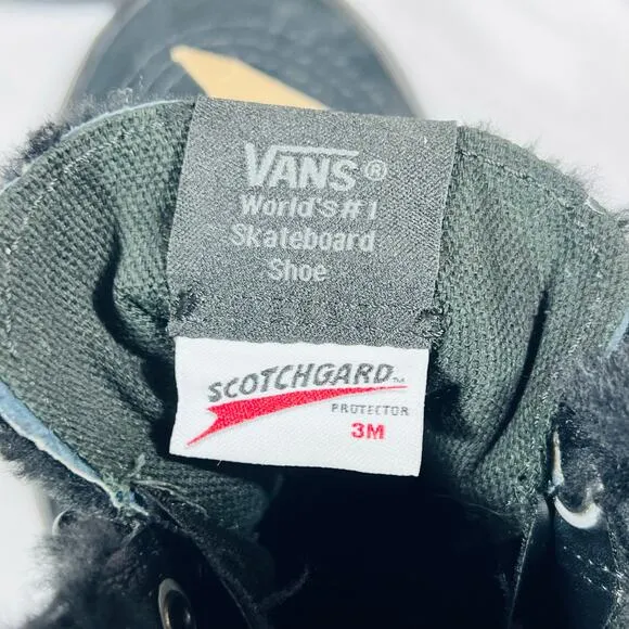 Vans Sk8-Hi MTE Shoes OC Pig Suede Black Men 9 Women 10.5 VN0A33TXNH4 2015 New
