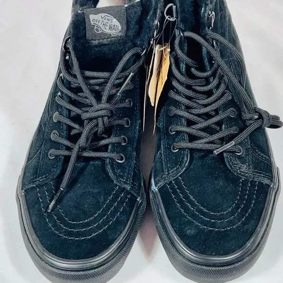 Vans Sk8-Hi MTE Shoes OC Pig Suede Black Men 9 Women 10.5 VN0A33TXNH4 2015 New