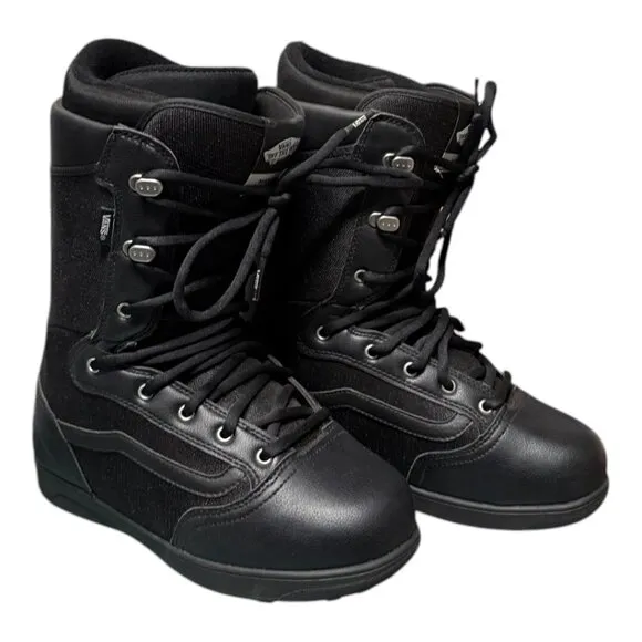 Vans Snow Boots All In Black Has Flex Heat Moldable Great For the Snow Has Agion