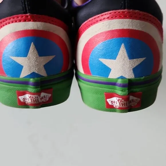 VANS X Marvel Old Skool | Shoes  sneakers Avengers Mens Sz 10