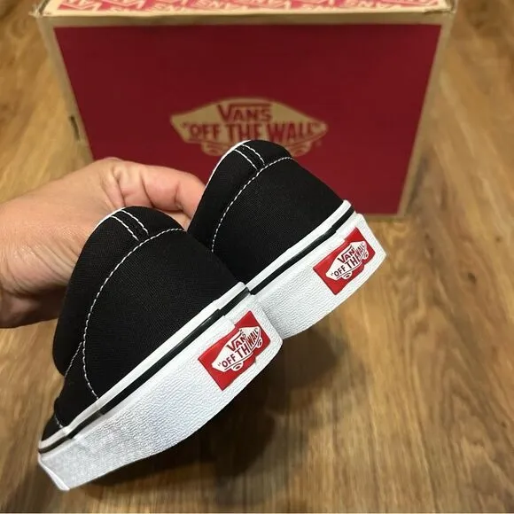 VANS black lace up shoes sneakers women’s 7.5 new