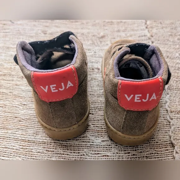 VEJA • ESPLAR MID FURED SUEDE BROWN PEKIN Shoes