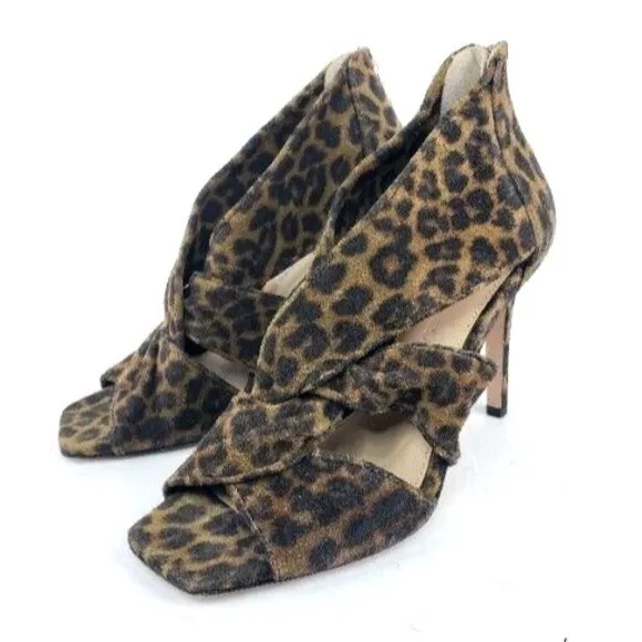 Veronica Beard Women's  Leopard Prints Shoes Heels Size 6 M
