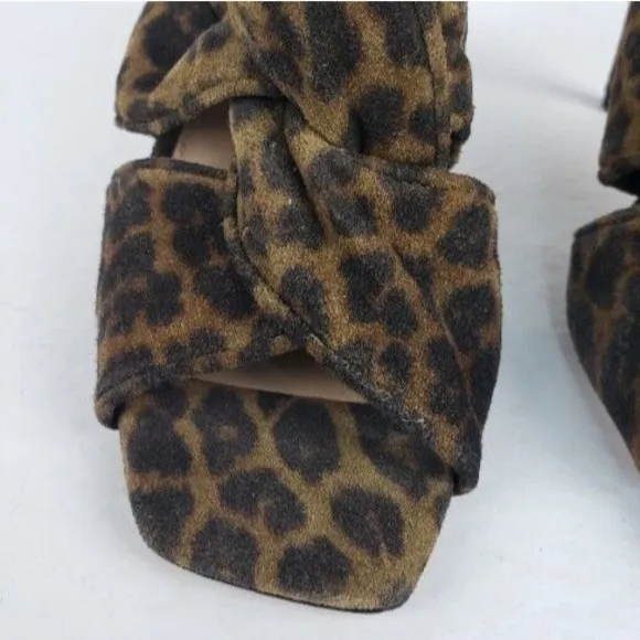 Veronica Beard Women's  Leopard Prints Shoes Heels Size 6 M