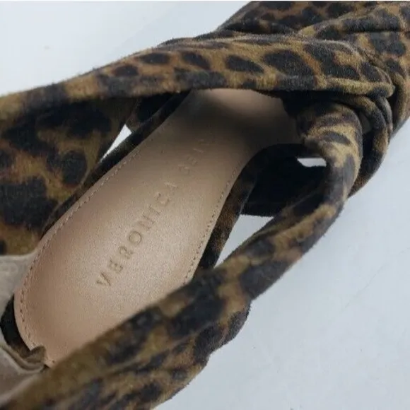 Veronica Beard Women's  Leopard Prints Shoes Heels Size 6 M