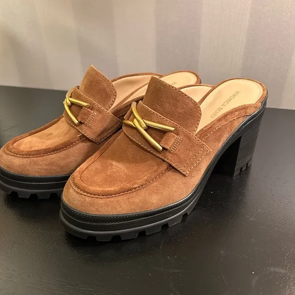 Veronica Beard Wynter Suede loafer/mule