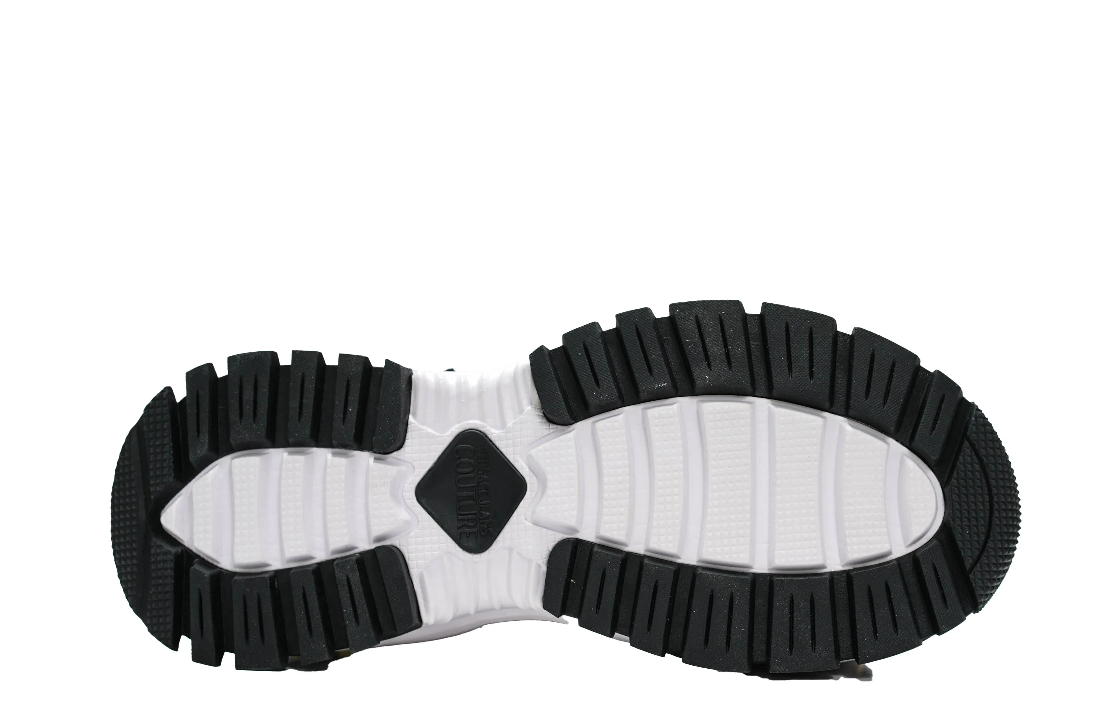 Versace Jeans Women's Black Sandals 74VA3SVD - 40% OFF