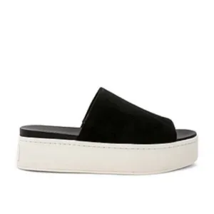 Vince Black and White Platform Sandals