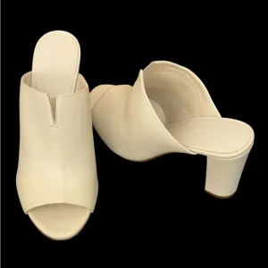Vince Womens High Heels VeroCuoio Shoes Heels ComfortLeather Slip On Size 9M