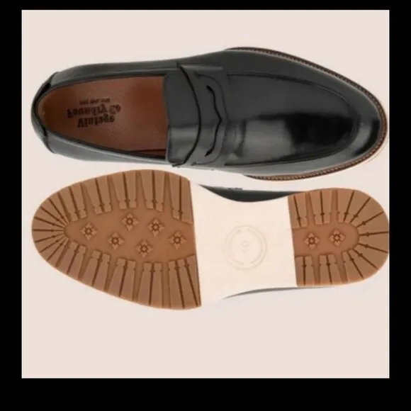 Vintage Foundry James Penny Loafer Leather Shoes Dust Bags and Shoe Horn