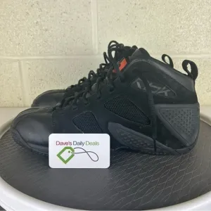 Vintage Reebok Pump Men's Black Leather Basketball Shoes Size 12
