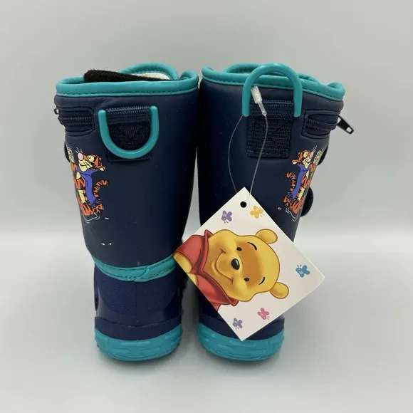 Vintage Winnie The Pooh Snow Boots New Old Stock Size 6 Toddler Flaw