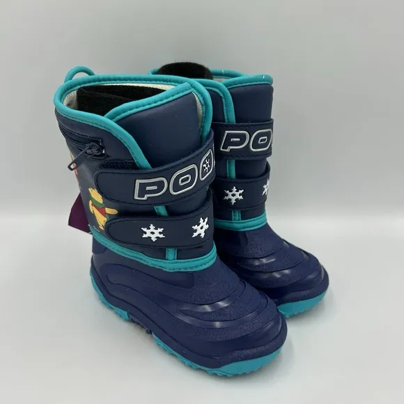 Vintage Winnie The Pooh Snow Boots New Old Stock Size 6 Toddler Flaw