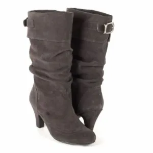 Vintage Y2K Steve Madden Legion Boot gray suede. 8.5