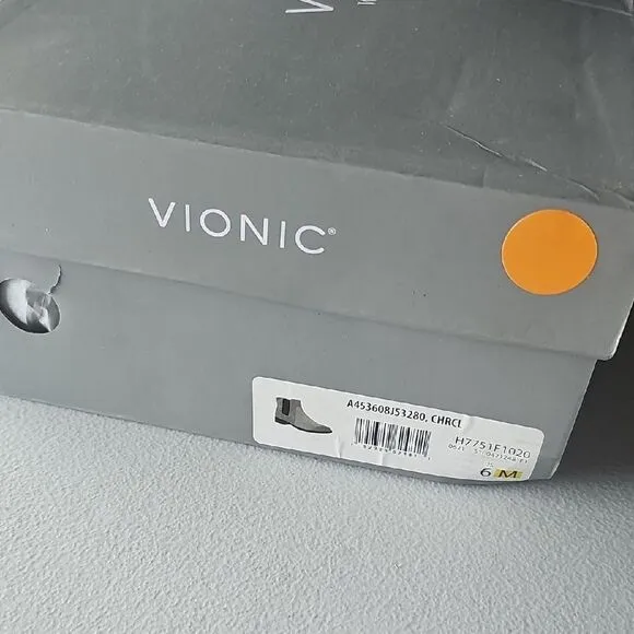 Vionic Gray Ankle Boots, SIZE 6 MEDIUM