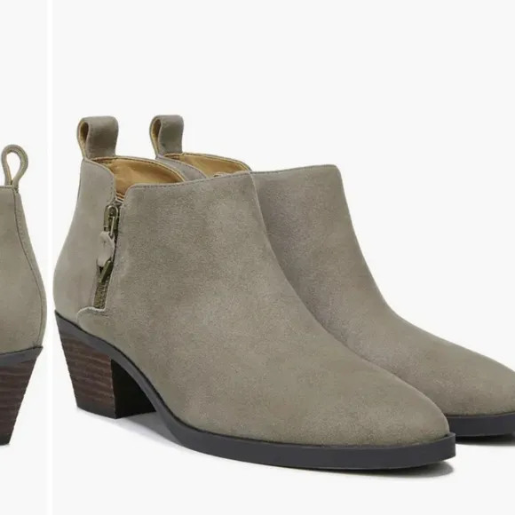 Vionic Womens Cecily Suede Bootie Ankle Boots