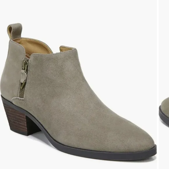 Vionic Womens Cecily Suede Bootie Ankle Boots