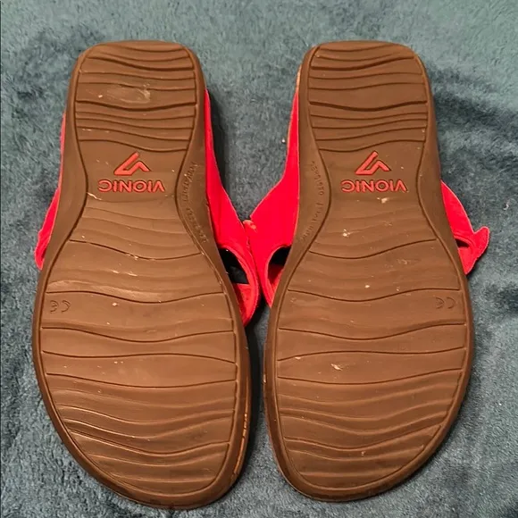 Vionic Women's Sandals Red 8