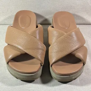 Vionic Women's Tan Slide Sandals Size 8