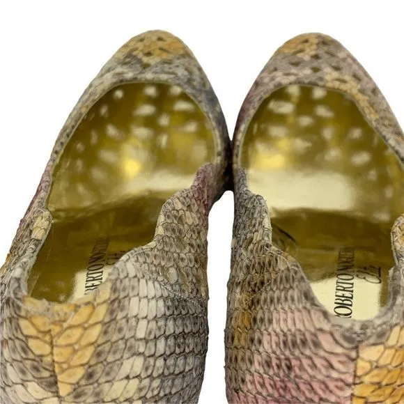 VTG Roberto Nogueron Elite Spain 3” Heels 0067 Woven 7.5 AA Shoes Pumps