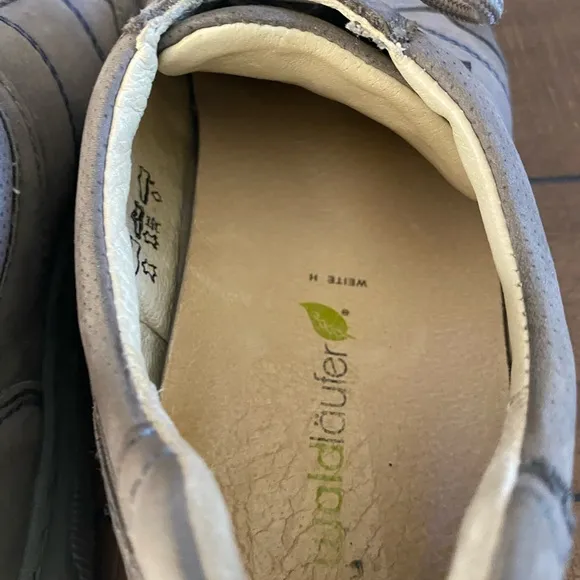 Waldlaufer Luftpolster‎ Mens Leather Shoes Size 10 H.