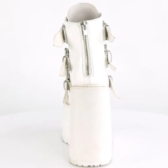 Wedge Platform Gothic Ankle Boots