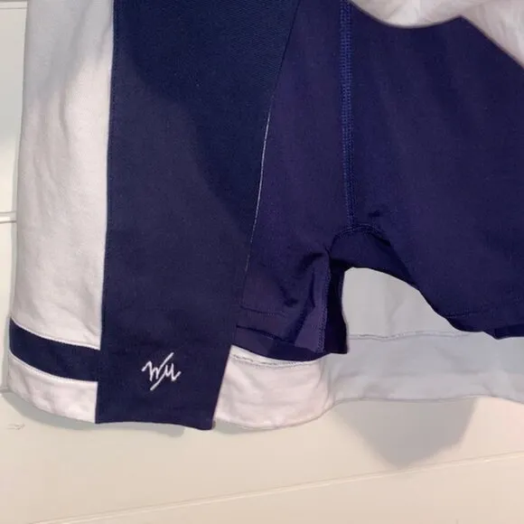 William Murray Navy / White Margo Women's Pique Skirt (XSmall) Golf / Tennis