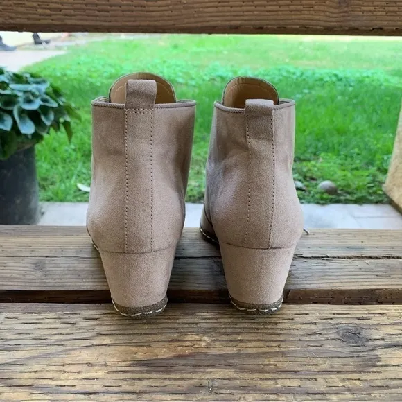 Women’s Franco Sarto Annabelle Lace-Up Wedge Ankle Boots