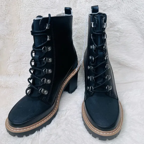 Women’s Tessa Boots Lace Up Combat Mioto New