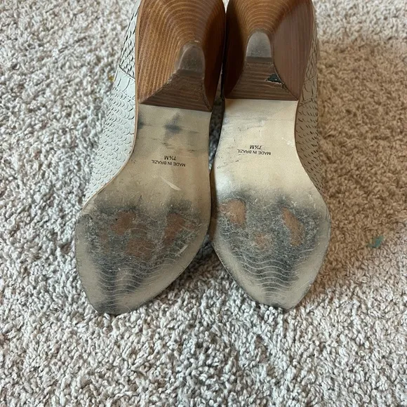 Women's Western Ankle Boots - Gray