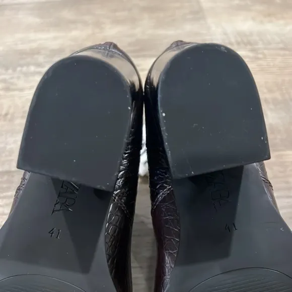 ZARA Heeled Ankle Boots