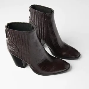 ZARA Heeled Ankle Boots