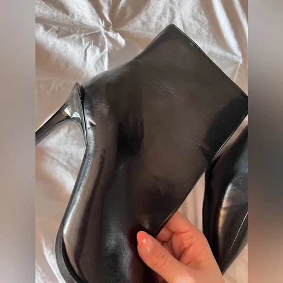 Zara high heeled ankle boots