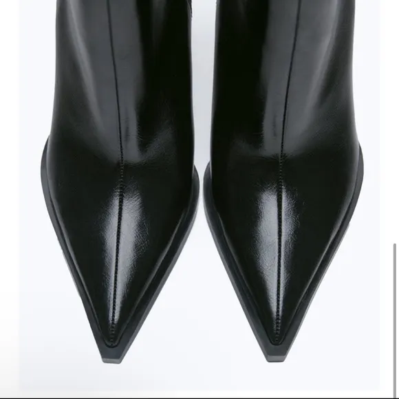Zara high heeled ankle boots