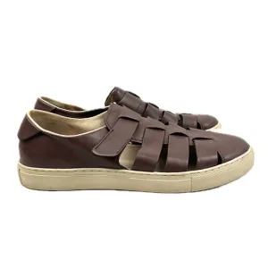 Zara Man Men's Brown Caged Sandals - Size 11